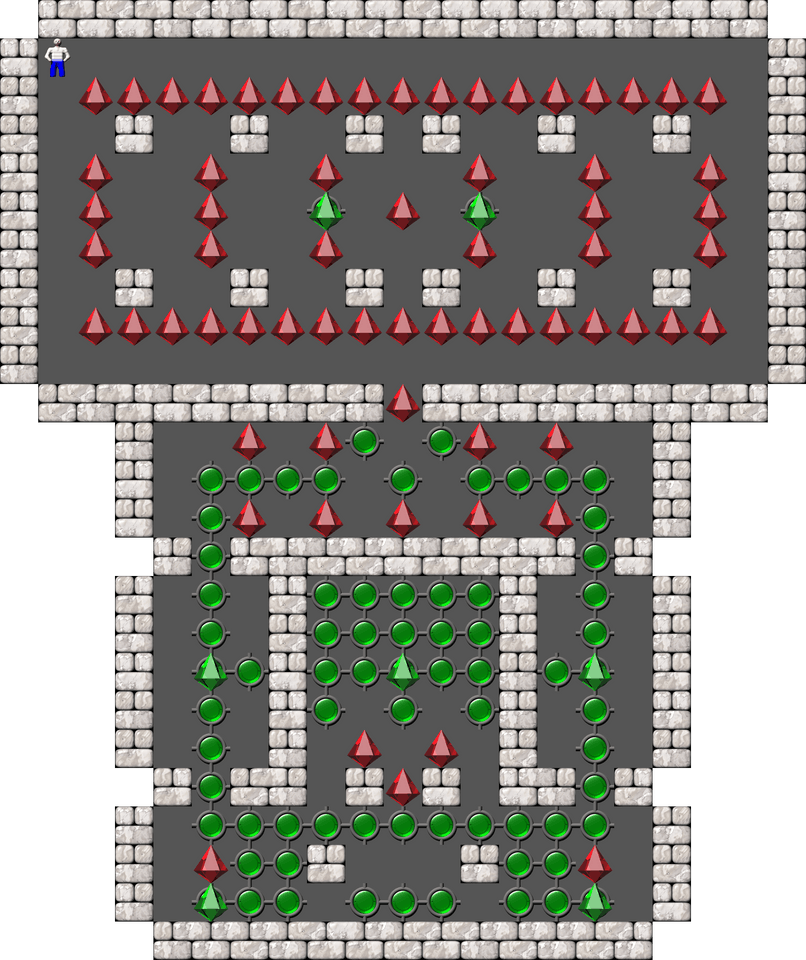Сокобан Attrition 3 уровень 6